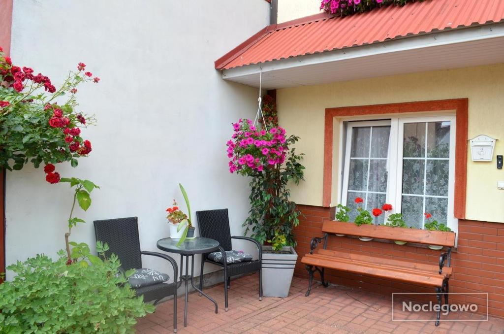 Ferienwohnung Mgielka Leba Exterior foto